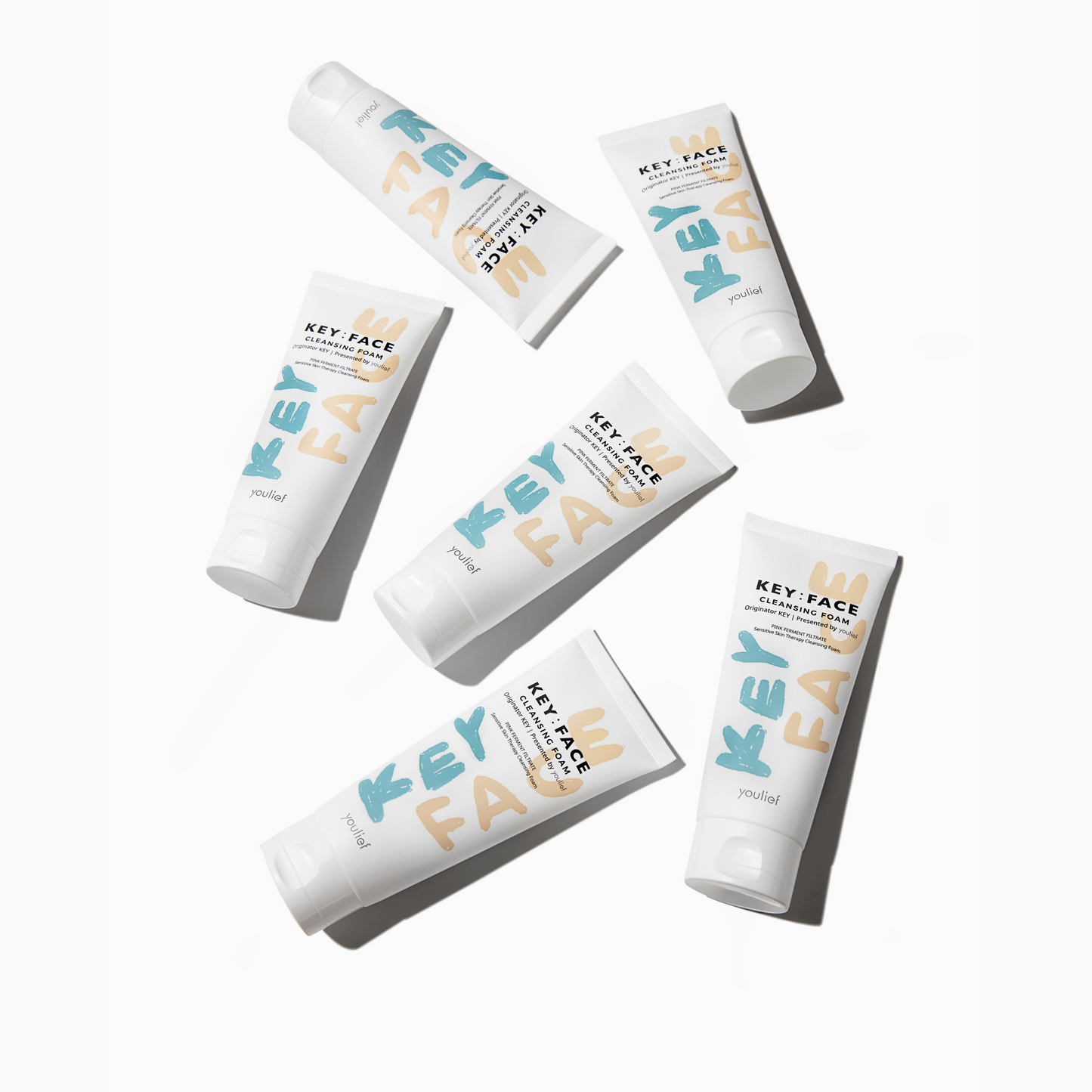 KEY:FACE CLEANSING FOAM by youlief - 150 ml