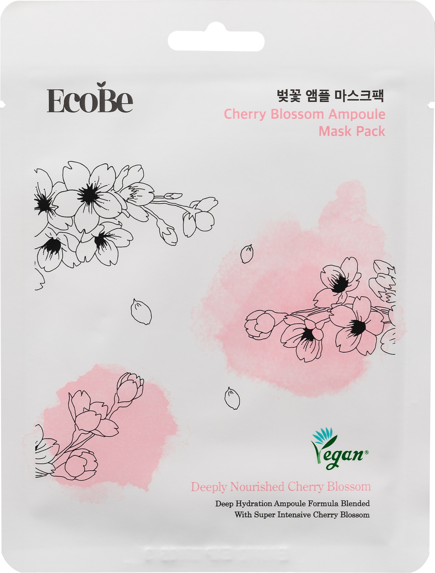EcoBe Vegan Ampoule Mask Pack - 25 ml / 0.84 fl. oz.