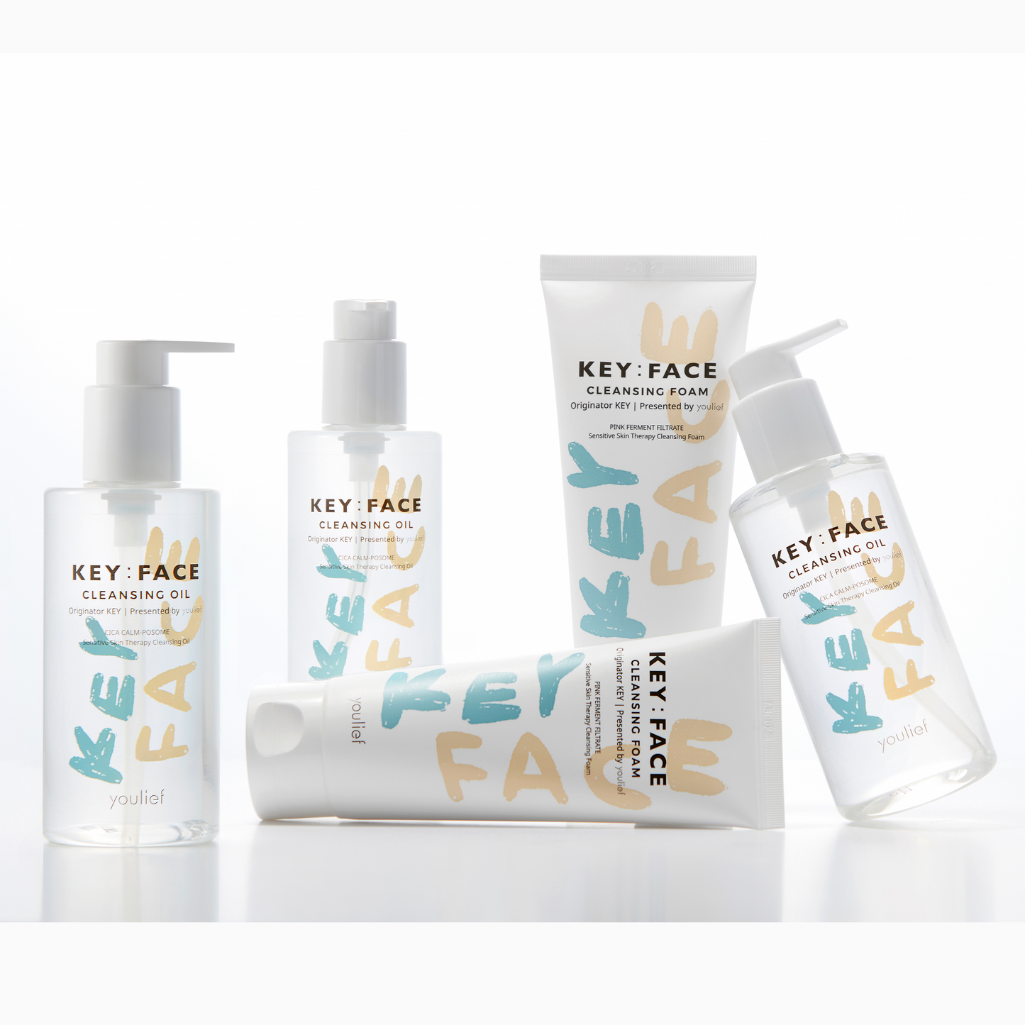 KEY:FACE CLEANSING OIL by youlief - 200 ml