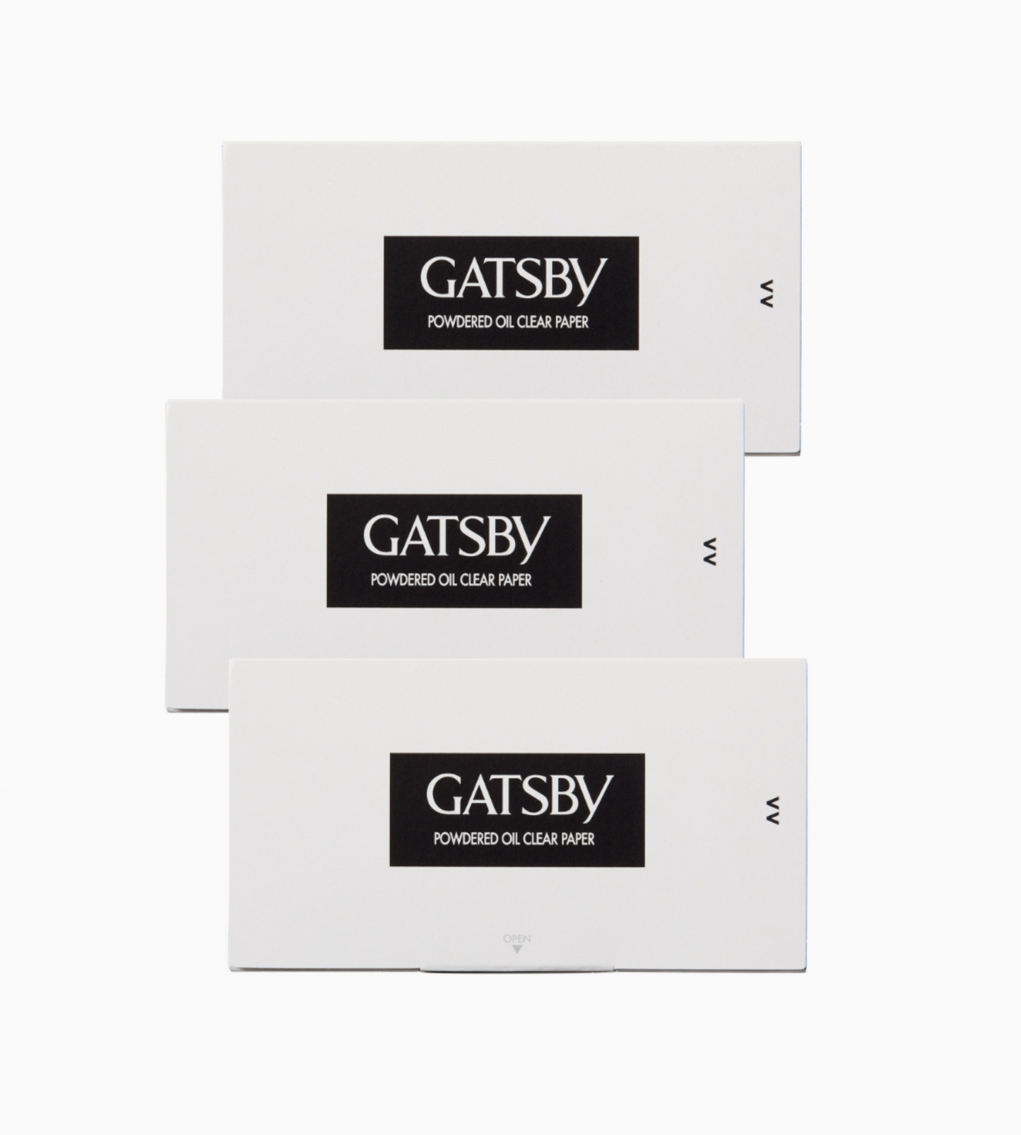 GATSBY Powdered Oil Clear Paper - 75 Sheets