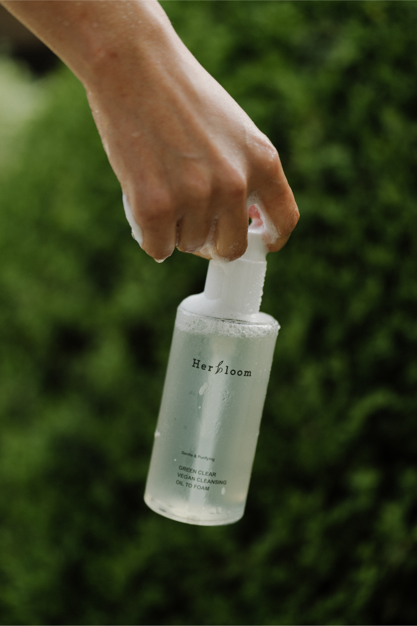 HERBLOOM Green Clear Vegan Cleansing Oil to Foam - 200 ml