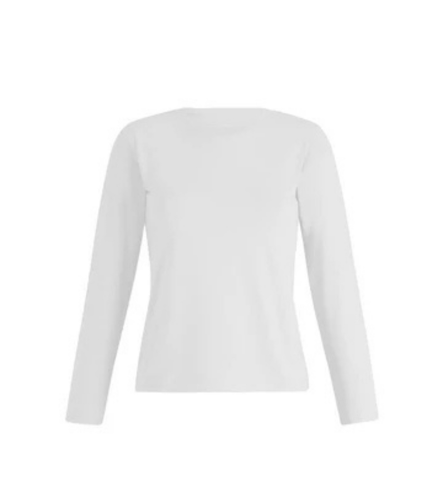 VENEVA Peruvian Pima Cotton WOMEN Luxury BONNIE T-Shirt - Long Sleeve (Crew Neck)