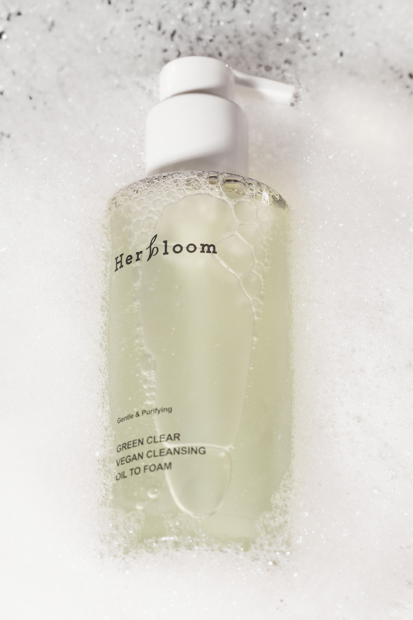 HERBLOOM Green Clear Vegan Cleansing Oil to Foam - 200 ml