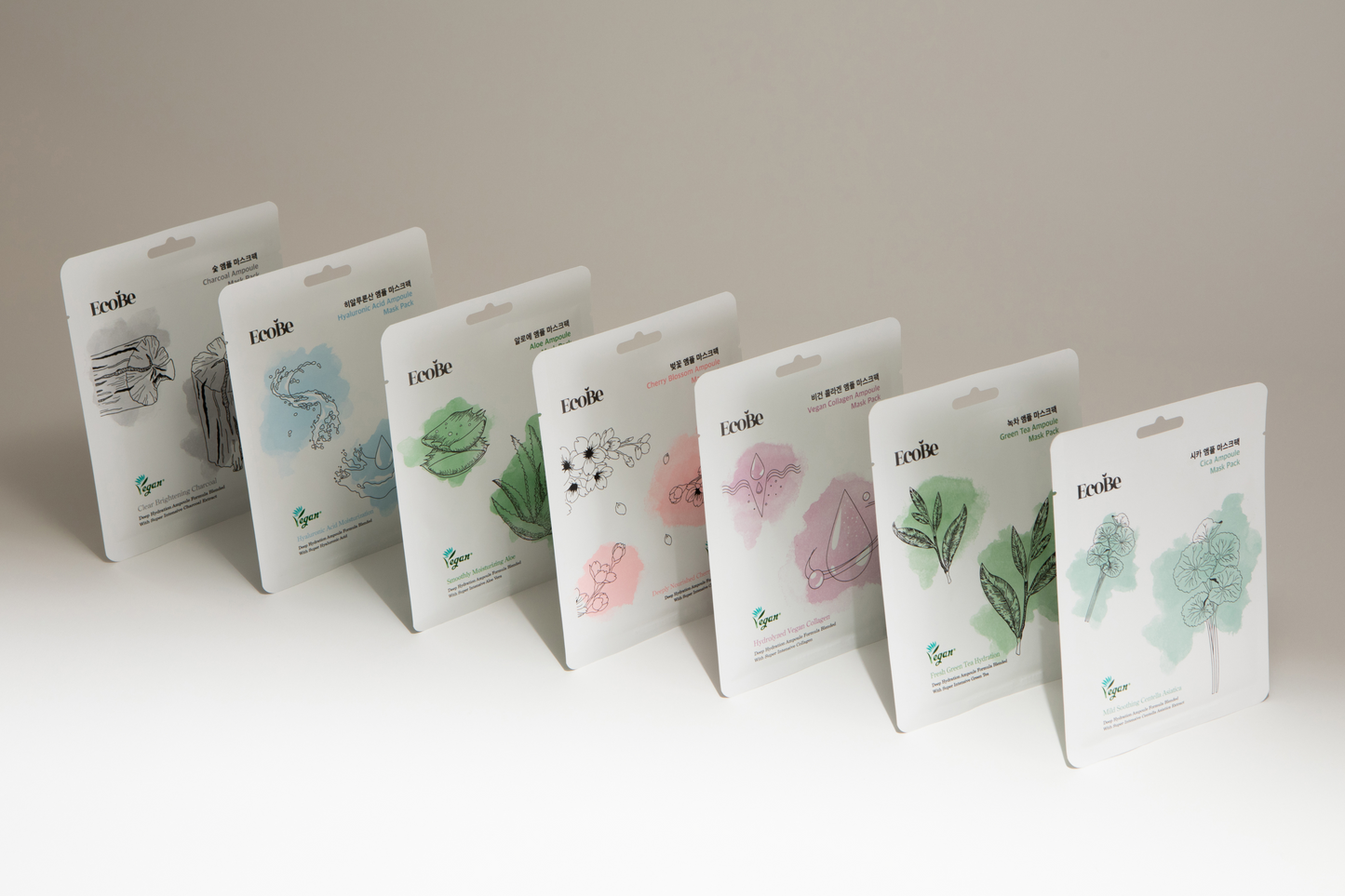 EcoBe Vegan Ampoule Mask Pack - 25 ml / 0.84 fl. oz.
