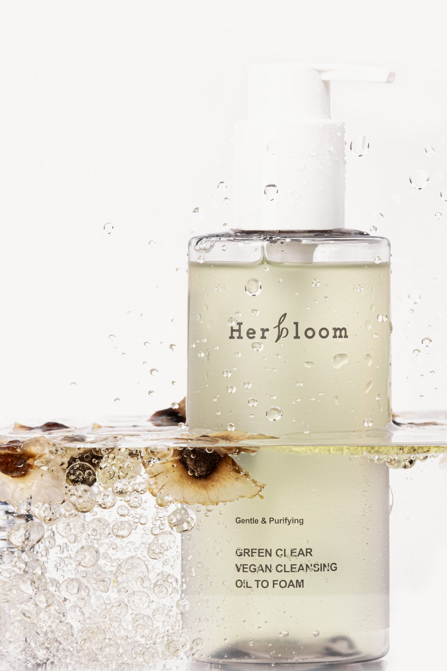 HERBLOOM Green Clear Vegan Cleansing Oil to Foam - 200 ml