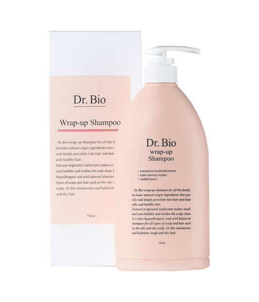 Dr. Bio Wrap-Up Shampoo | 750ml Purifying Shampoo for All Hair Types