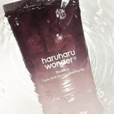 HARUHARU Wonder Black Rice Triple AHA Gentle Cleansing Gel 3.38 fl oz