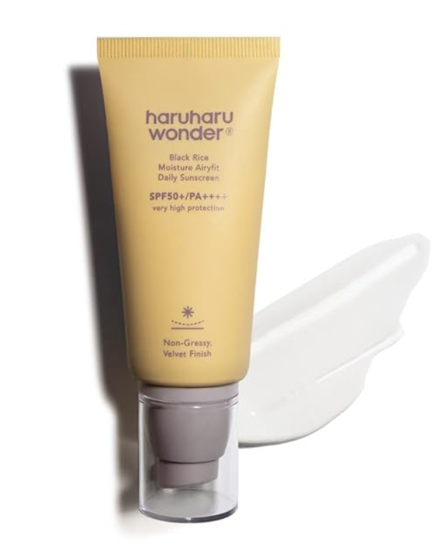 HARUHARU Wonder Black Rice Moisture Airyfit Daily Sunscreen 50ml