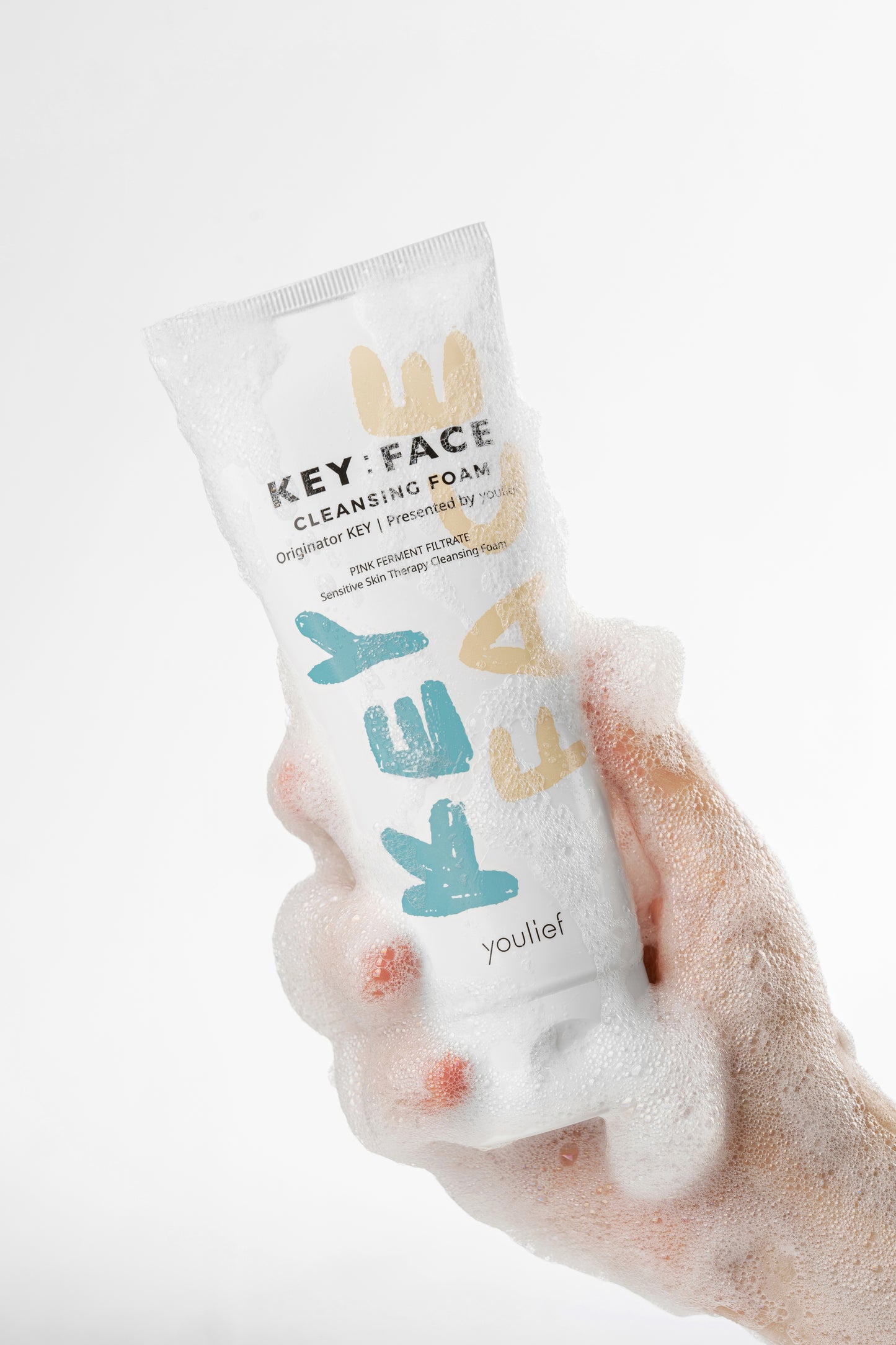 KEY:FACE CLEANSING FOAM by youlief - 150 ml