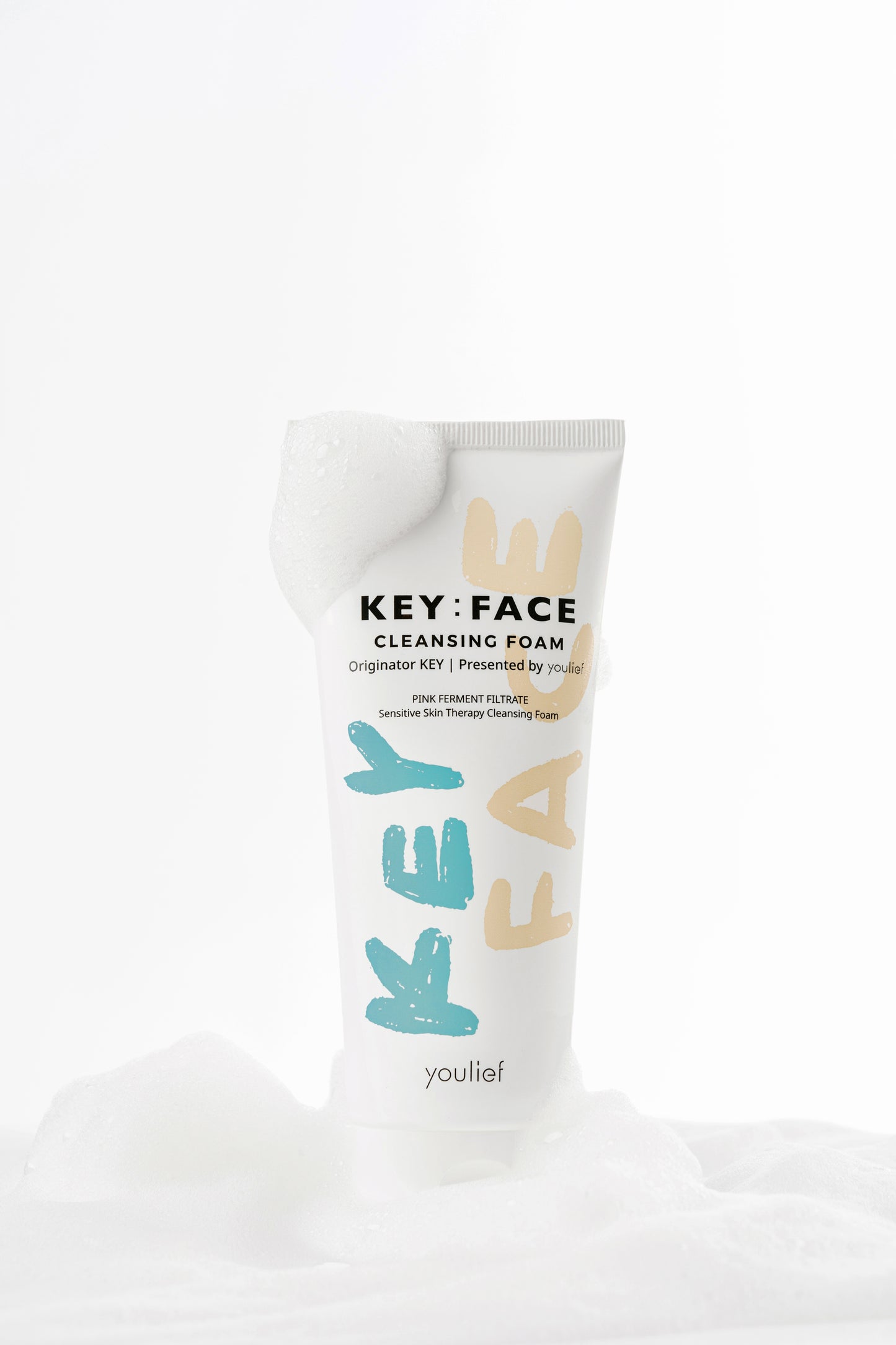 KEY:FACE CLEANSING FOAM by youlief - 150 ml
