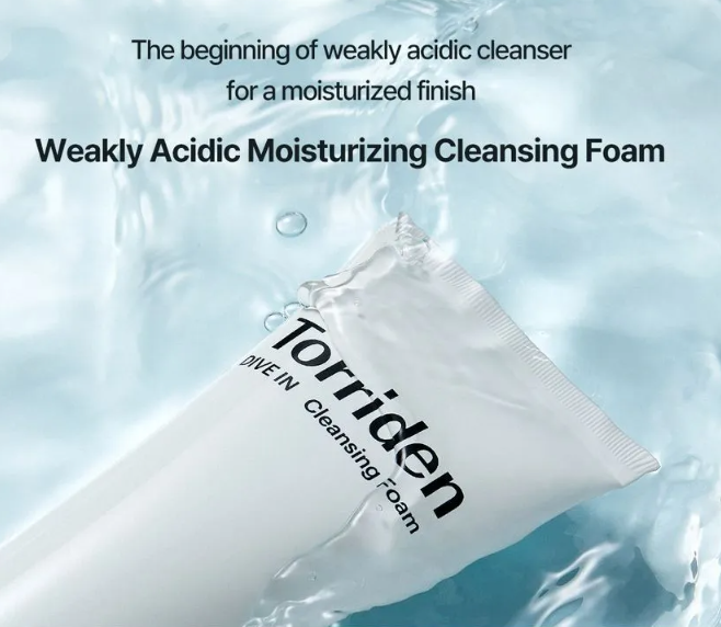 Torriden - DIVE-IN Low Molecular Hyaluronic Acid Cleansing Foam 150ML