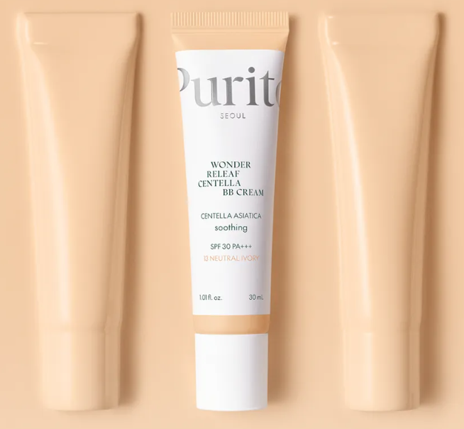 PURITO Wonder Releaf Centella BB Cream 1.01 fl.oz / 30ml